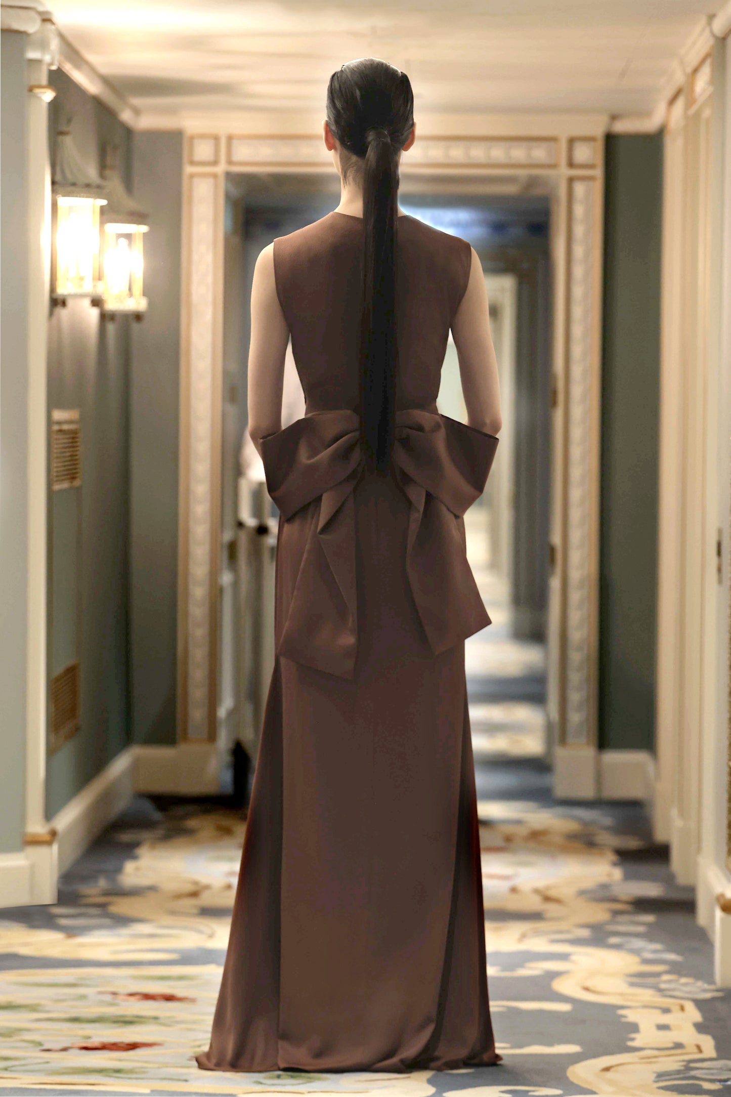 Maxi Bow Gown