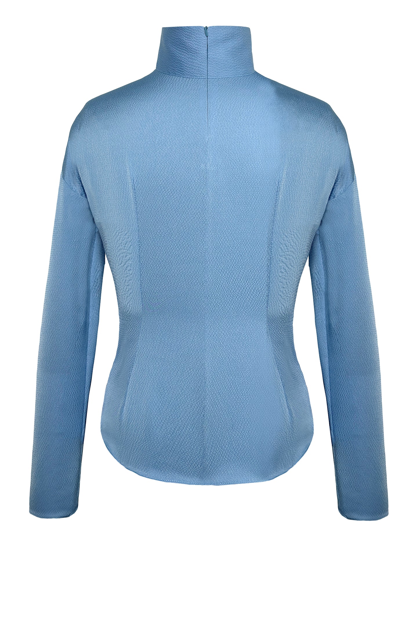 High Neck Sleeve Blouse