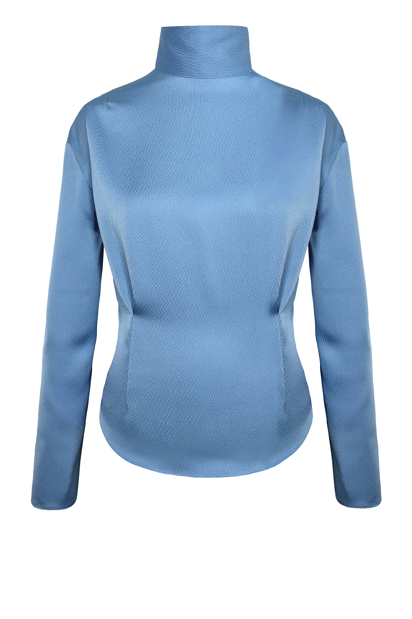 High Neck Sleeve Blouse