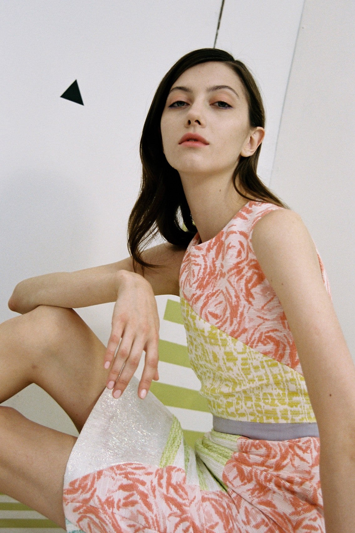 Trapezoid Pencil Dress