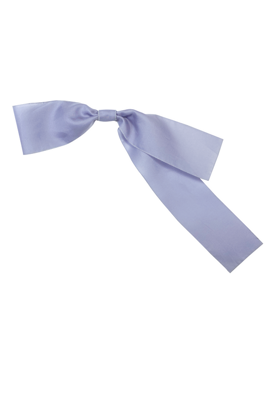 Silk Gazar Maxi Bow Hair Barrette