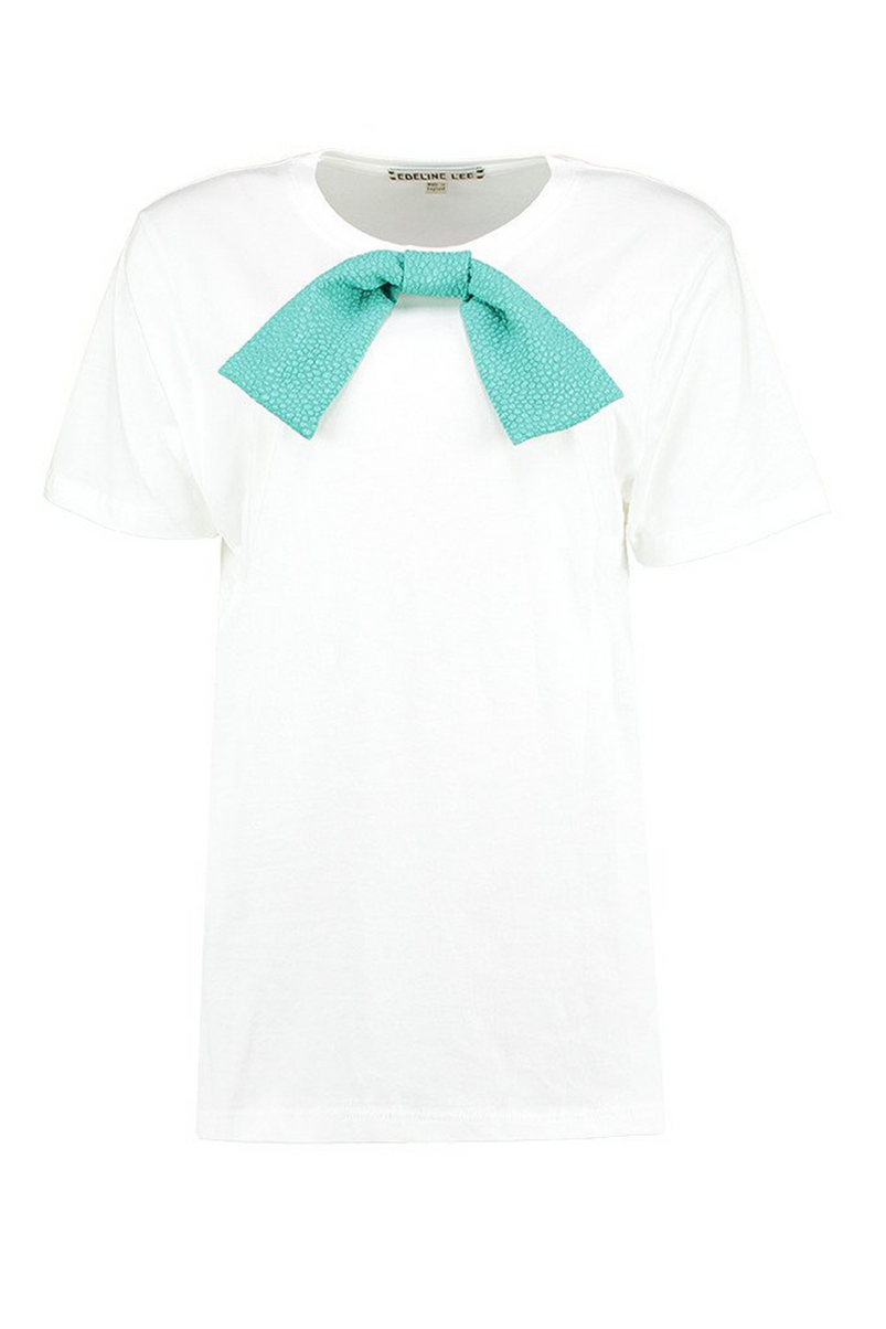 Neck Bow T-shirt