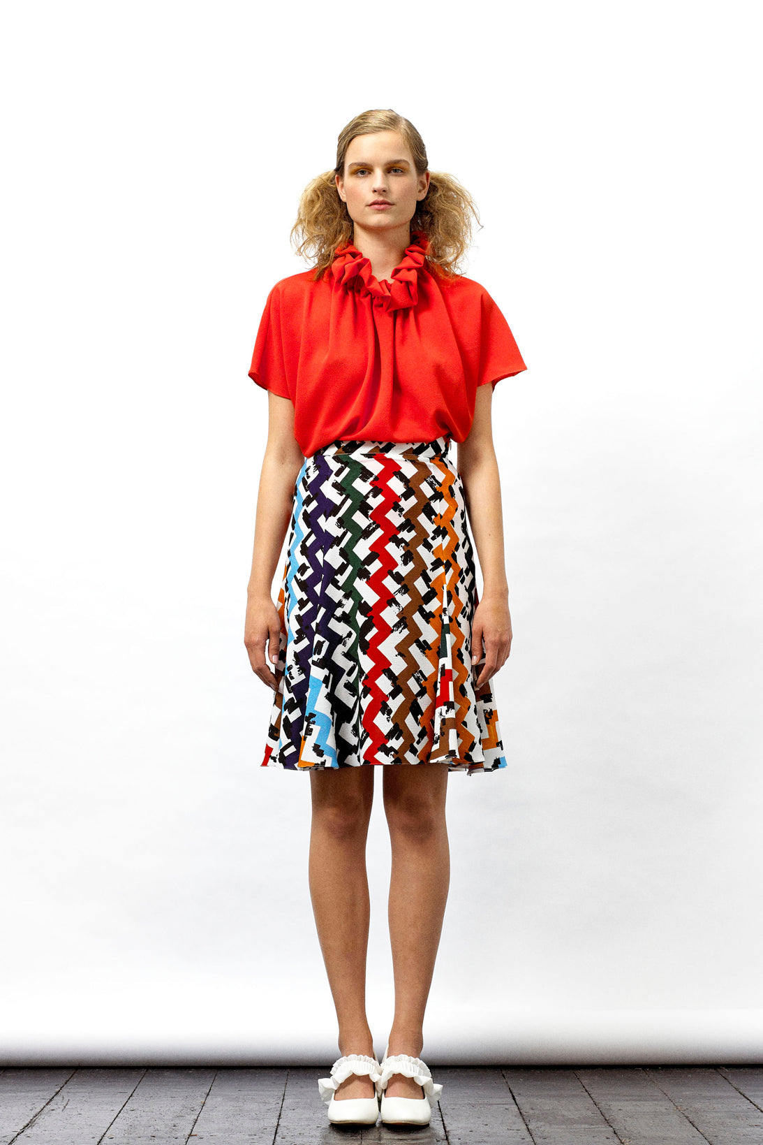 Ruff Blouse