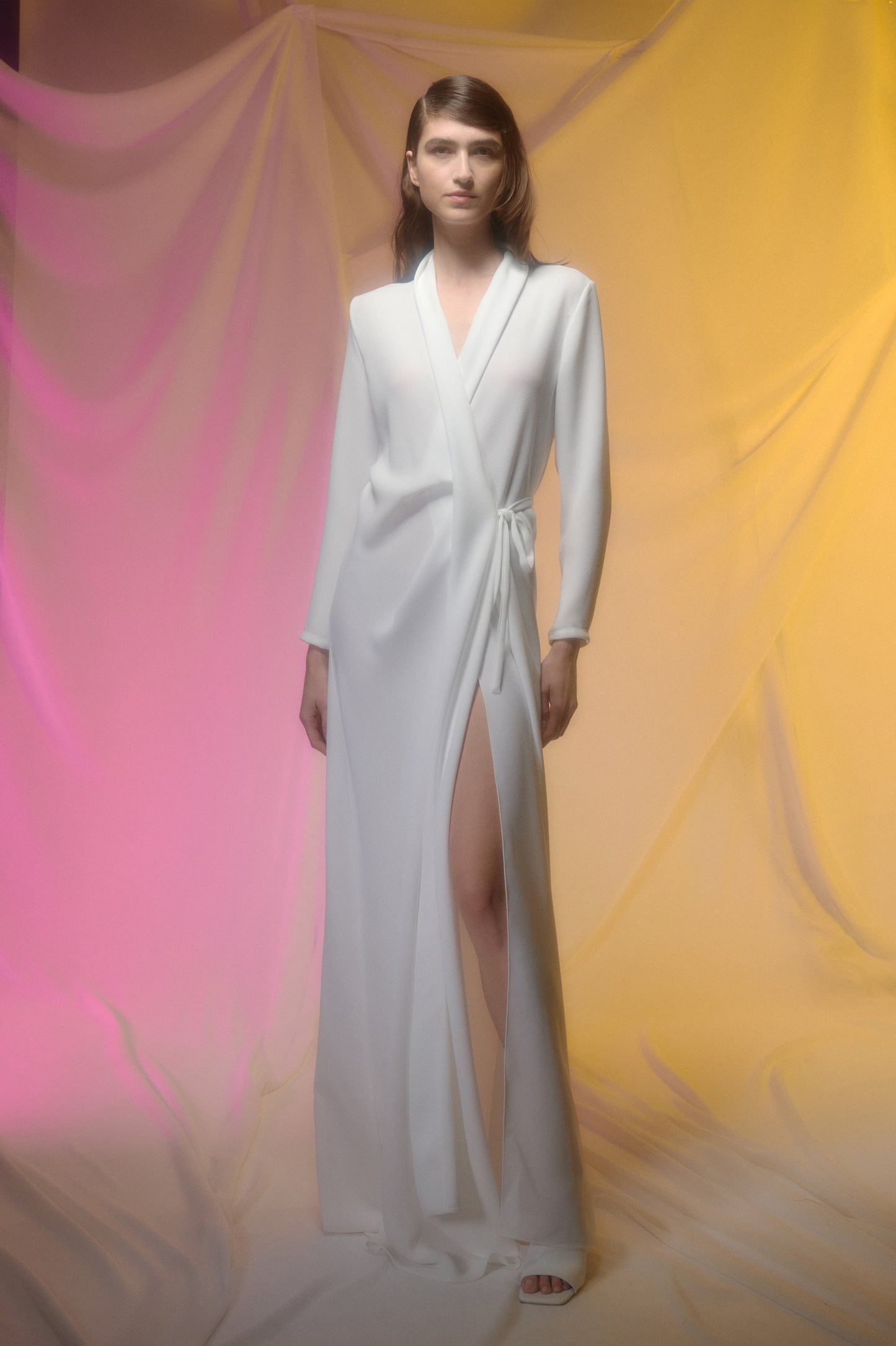 Braid Sleeve Gown