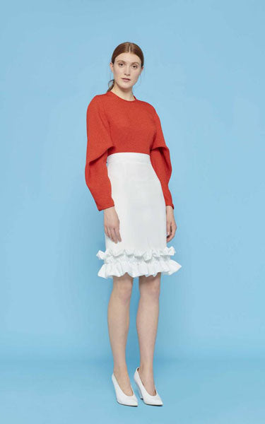 Festoon Pencil Skirt