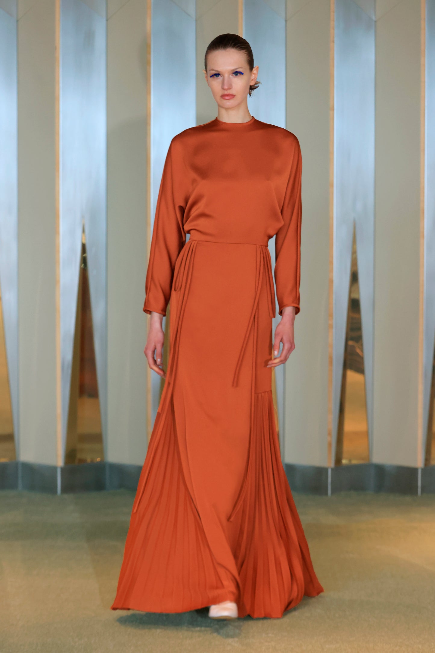 Folio Pleat Gown