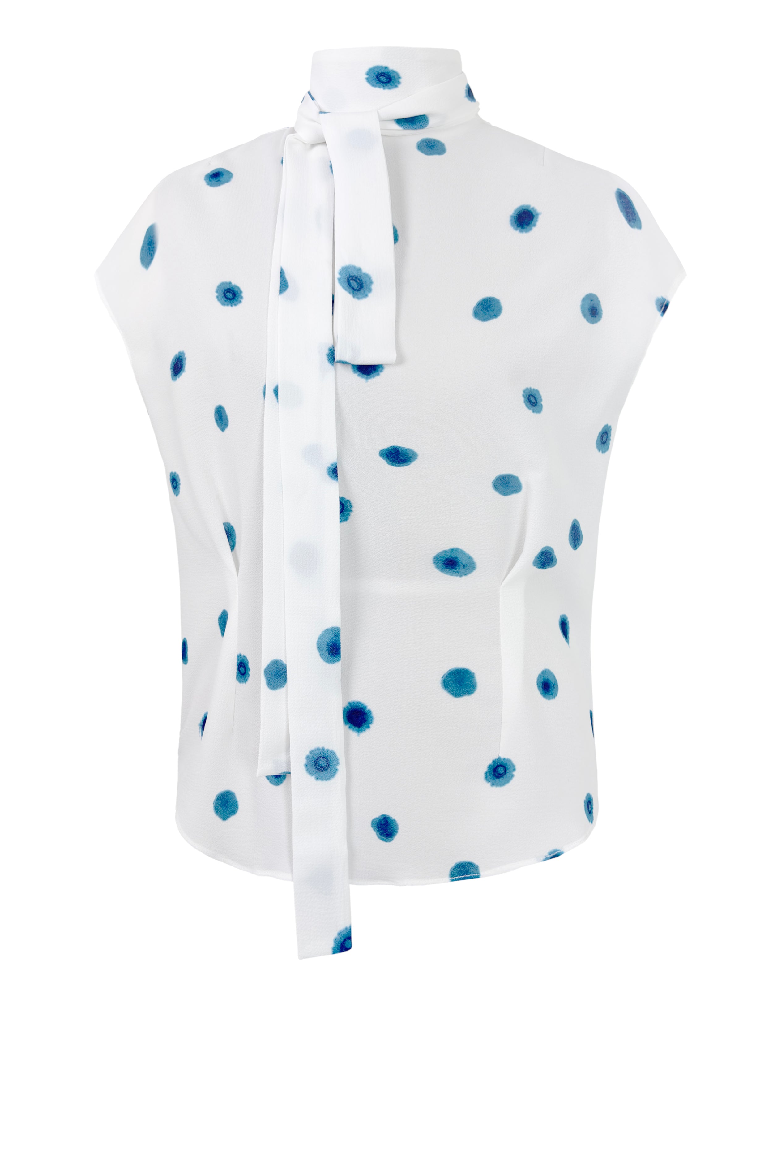 Edeline Lee - Ribbon Neck Blouse – EDELINE LEE