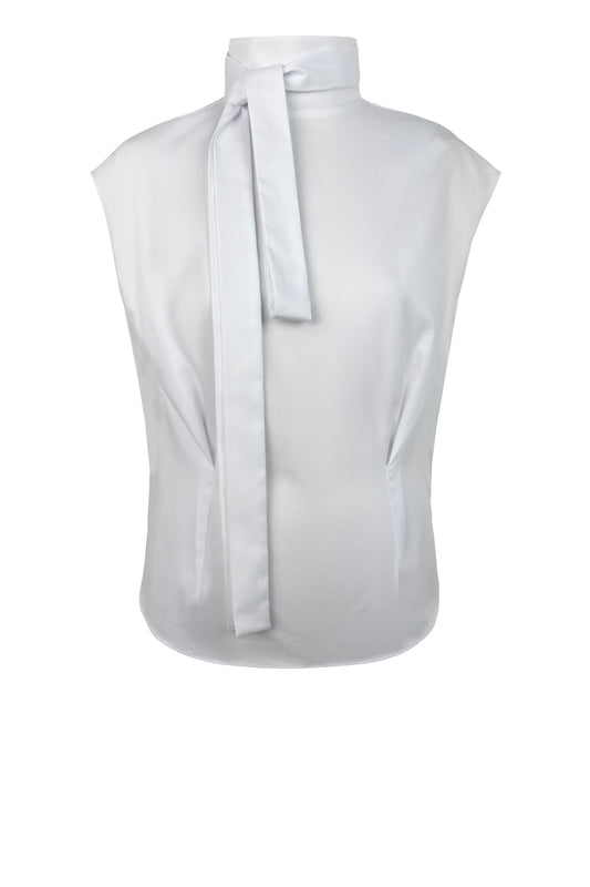 Ribbon Neck Blouse