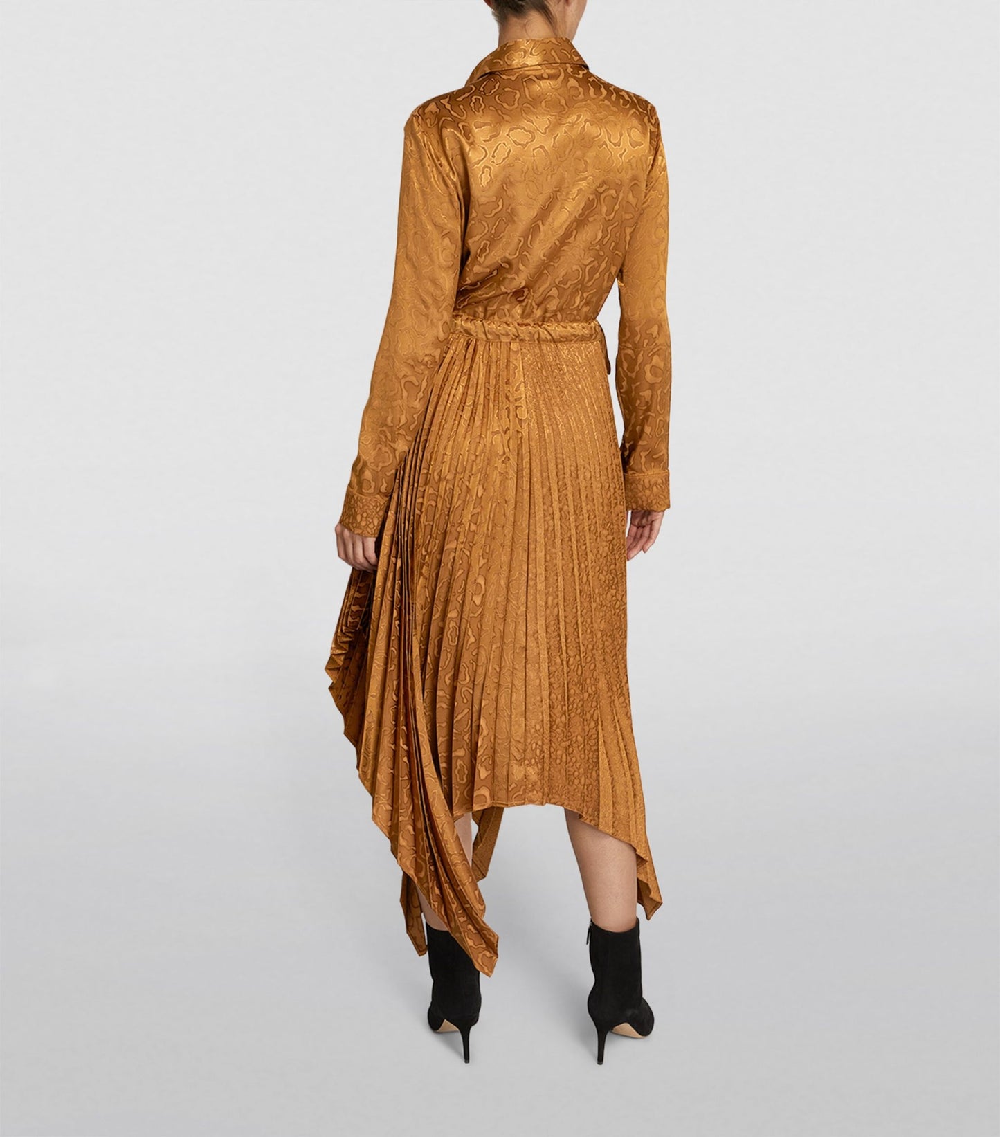 Pleat Shirtdress